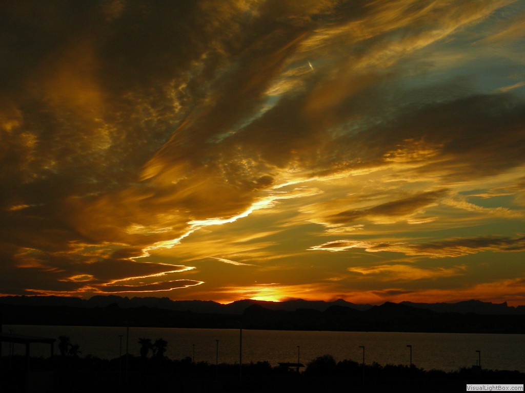 Campbell Cove RV Resort Sunset