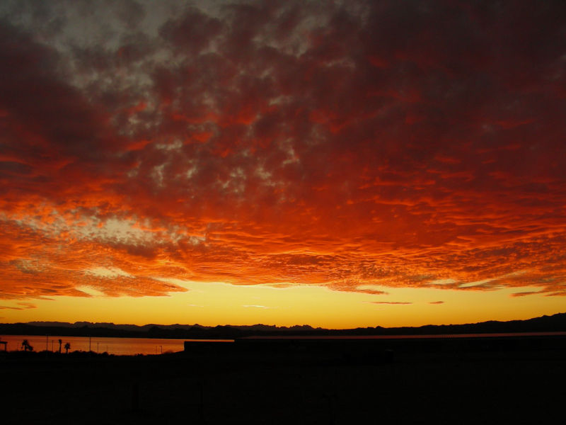 Campbell Cove RV Resort Sunset