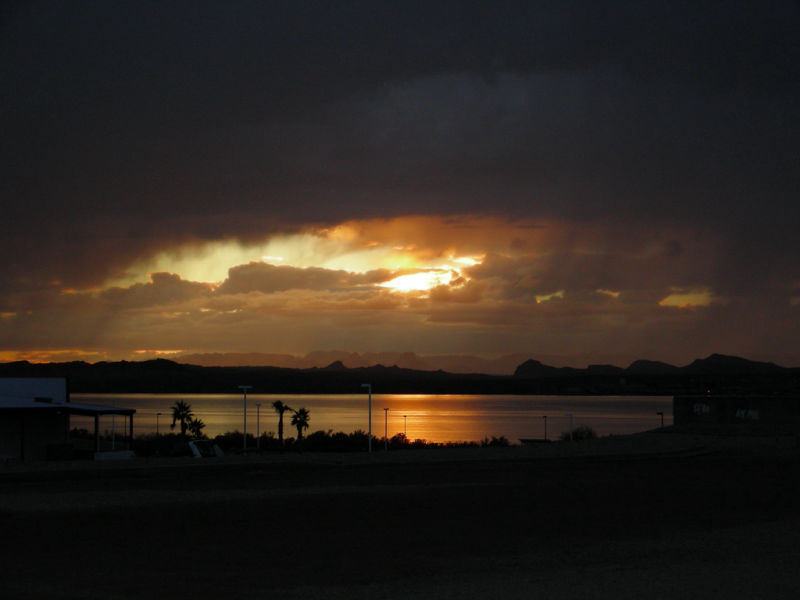 Campbell Cove RV Resort Sunset