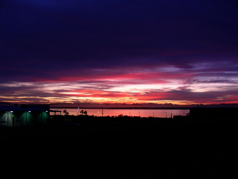 Campbell Cove RV Resort Sunset