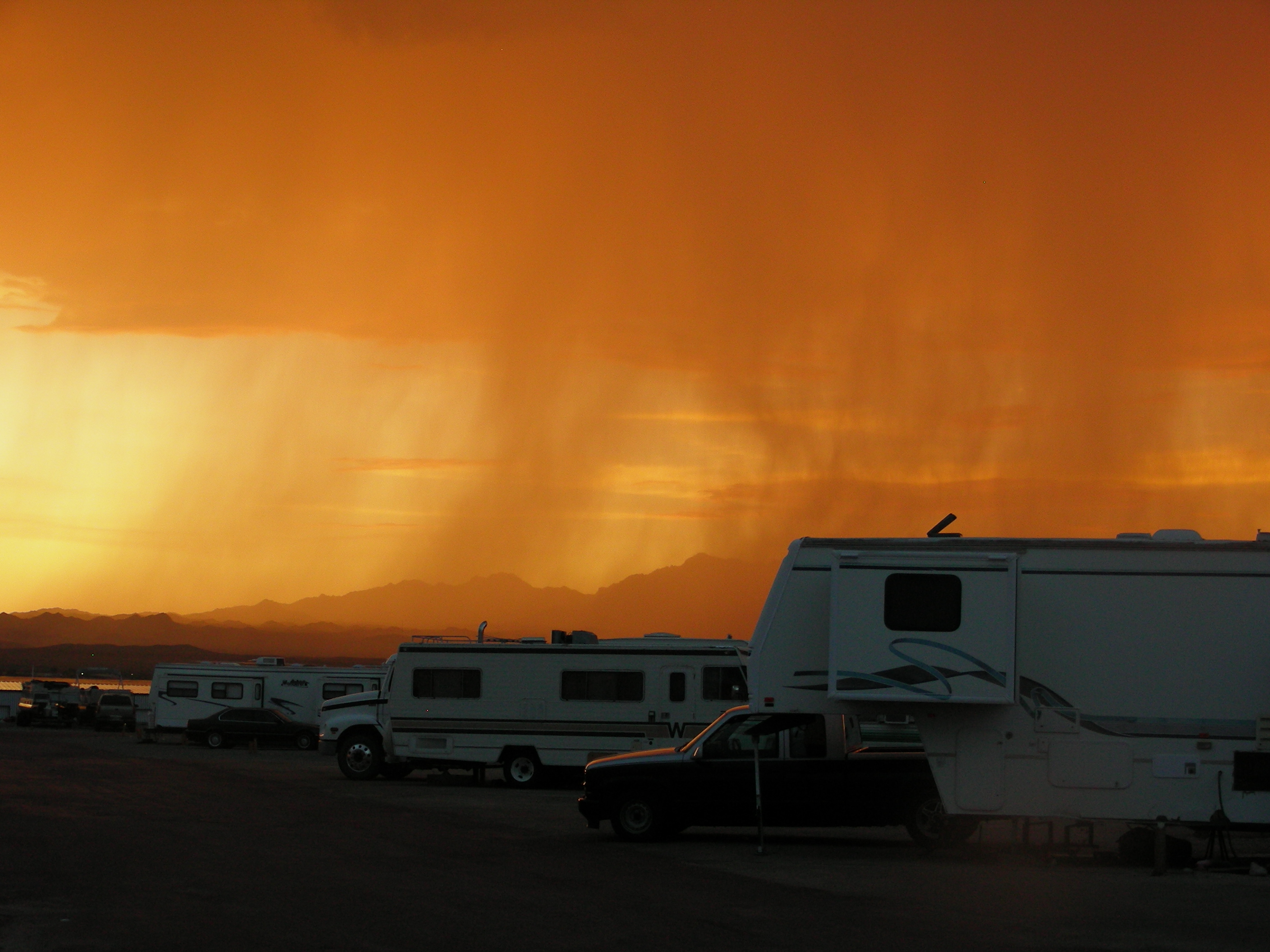 Campbell Cove RV Resort Sunset