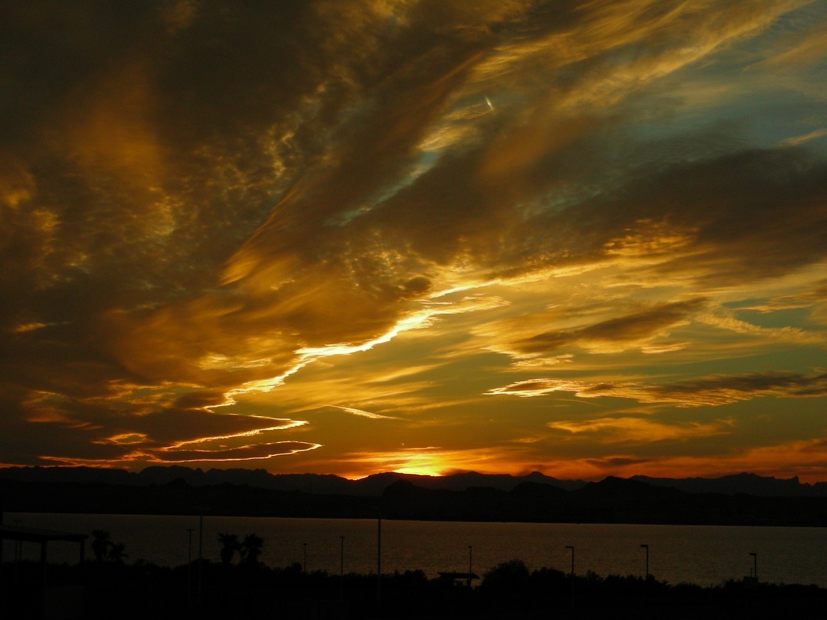 Campbell Cove RV Resort Sunset