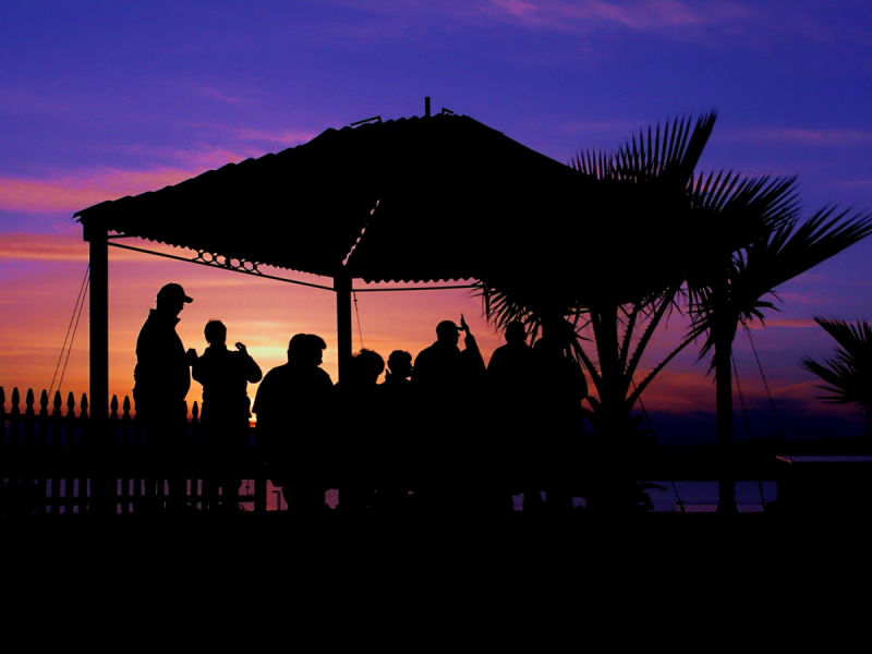 Campbell Cove RV Resort Sunset